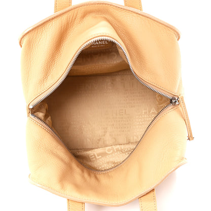 Chanel Deerskin Medium Bolt Bag Beige 5 of 11
