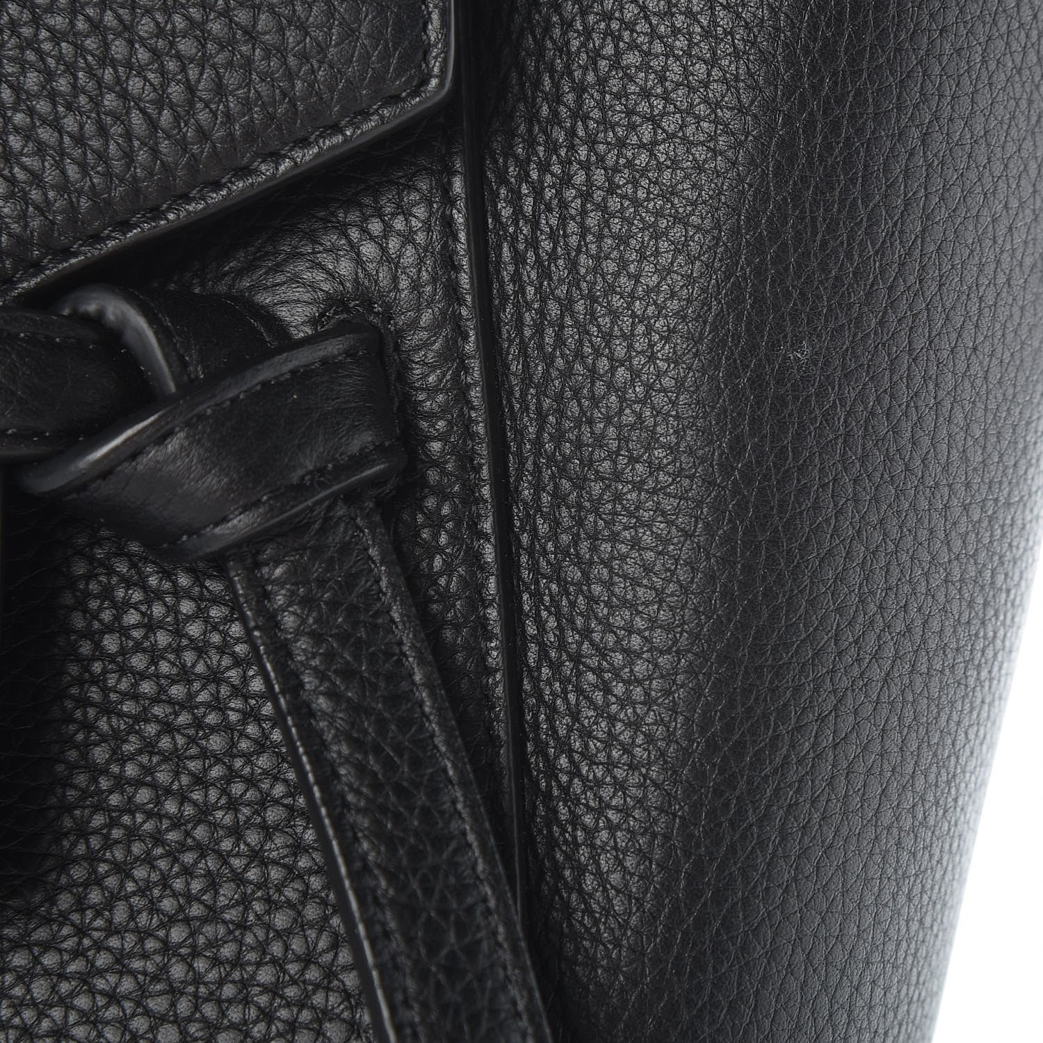 Celine Grained Calfskin Mini Belt Bag Black 9 of 12