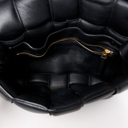 Bottega Veneta Nappa Maxi Intreccio Padded Cassette Crossbody Bag Black 5 of 13