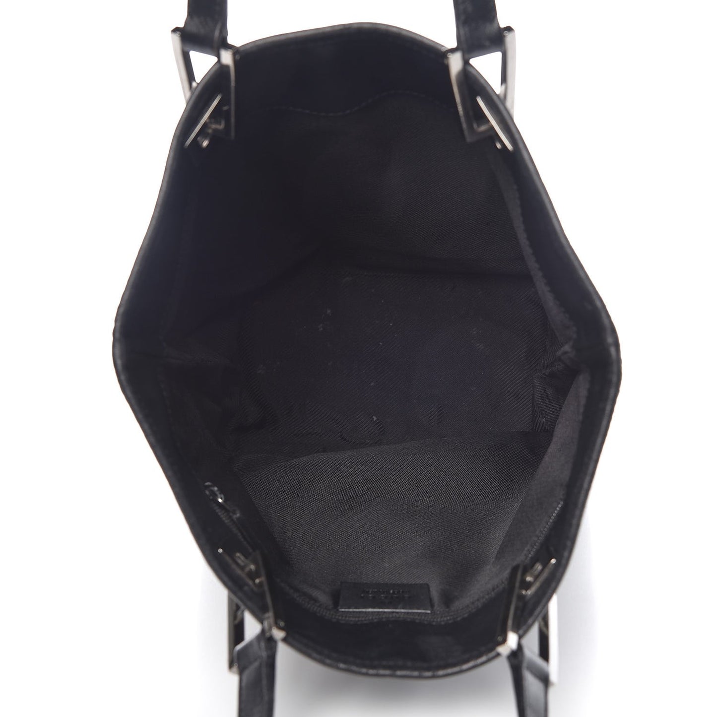 Monogram Small Bucket Tote Black