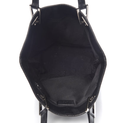 Gucci Monogram Small Bucket Tote Black 5 of 12
