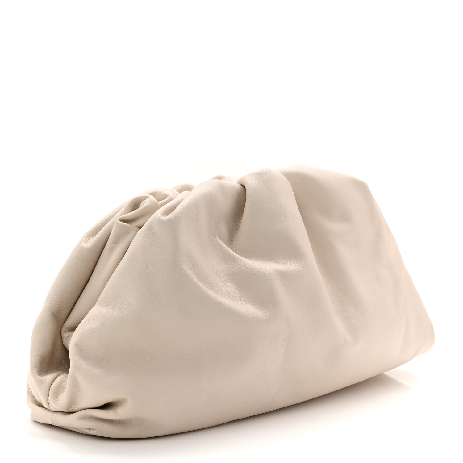 Bottega Veneta Smooth Butter Calf The Pouch Oversized Clutch Plaster 3 of 10