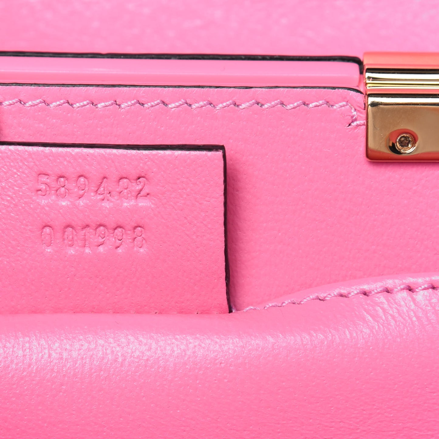 Plexiglass Mini Sylvie 1969 Top Handle Bag Pink