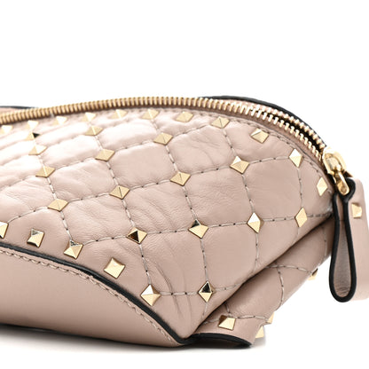 Valentino Garavani Nappa Rockstud Spike Belt Bag Poudre 10 of 13