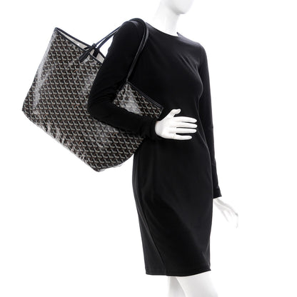 Goyard Goyardine Saint Louis GM Black 2 of 9