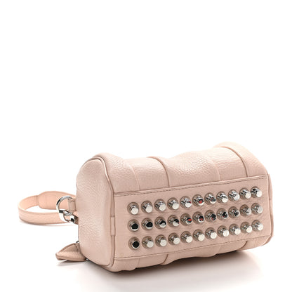 Alexander Wang Pebbled Lambskin Mini Rockie Pink Rhodium Hardware 4 of 8
