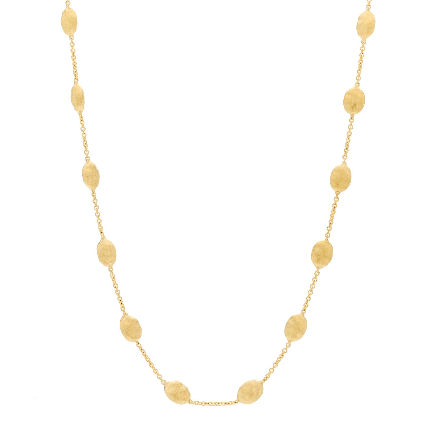 Marco Bicego 18K Yellow Gold Medium Siviglia Bead Short Necklace 1 of 4