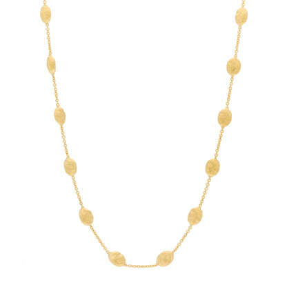 Marco Bicego 18K Yellow Gold Medium Siviglia Bead Short Necklace 1 of 4