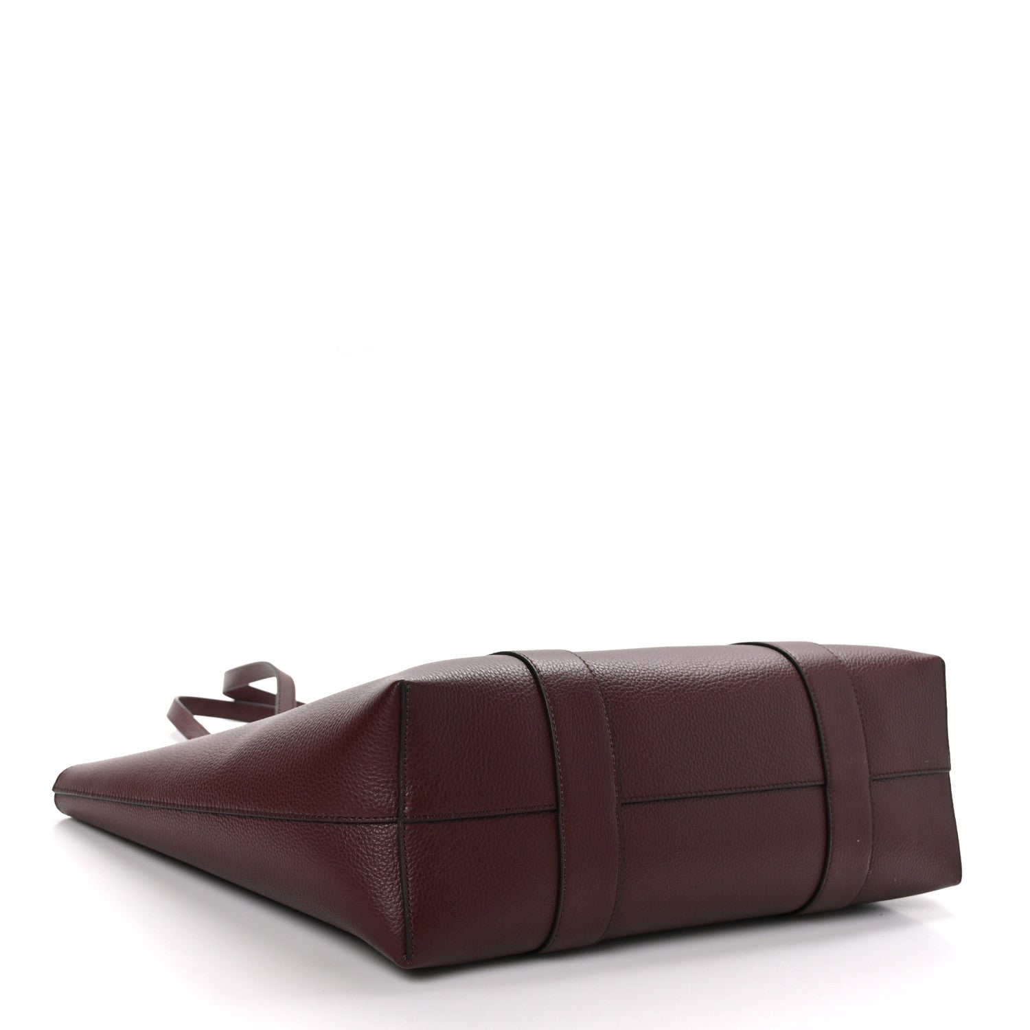 Mulberry Small Classic Grain Bayswater Tote Burgundy Oxford Blue 4 of 9