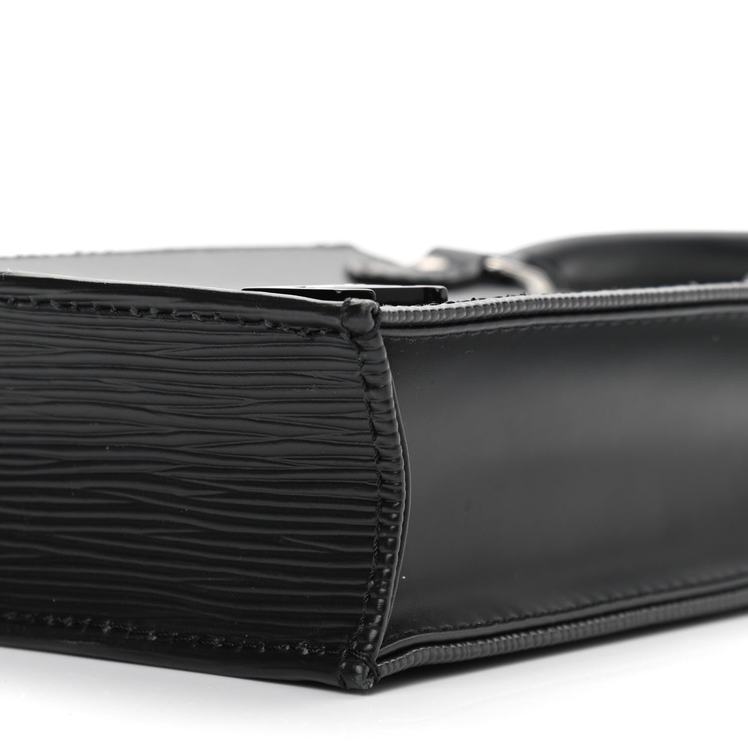 Louis Vuitton Epi Petit Sac Plat Black 9 of 9