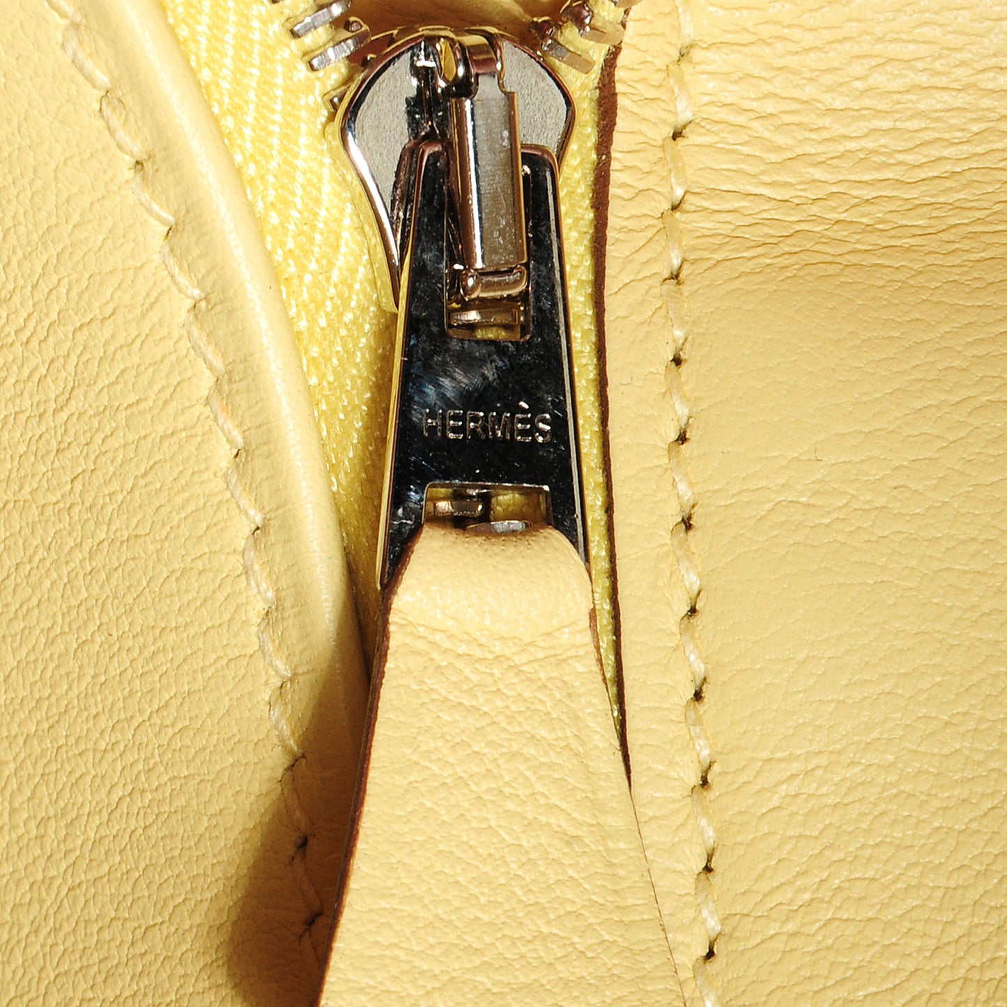 Veau Swift Mini Sac Berline Jaune Poussin