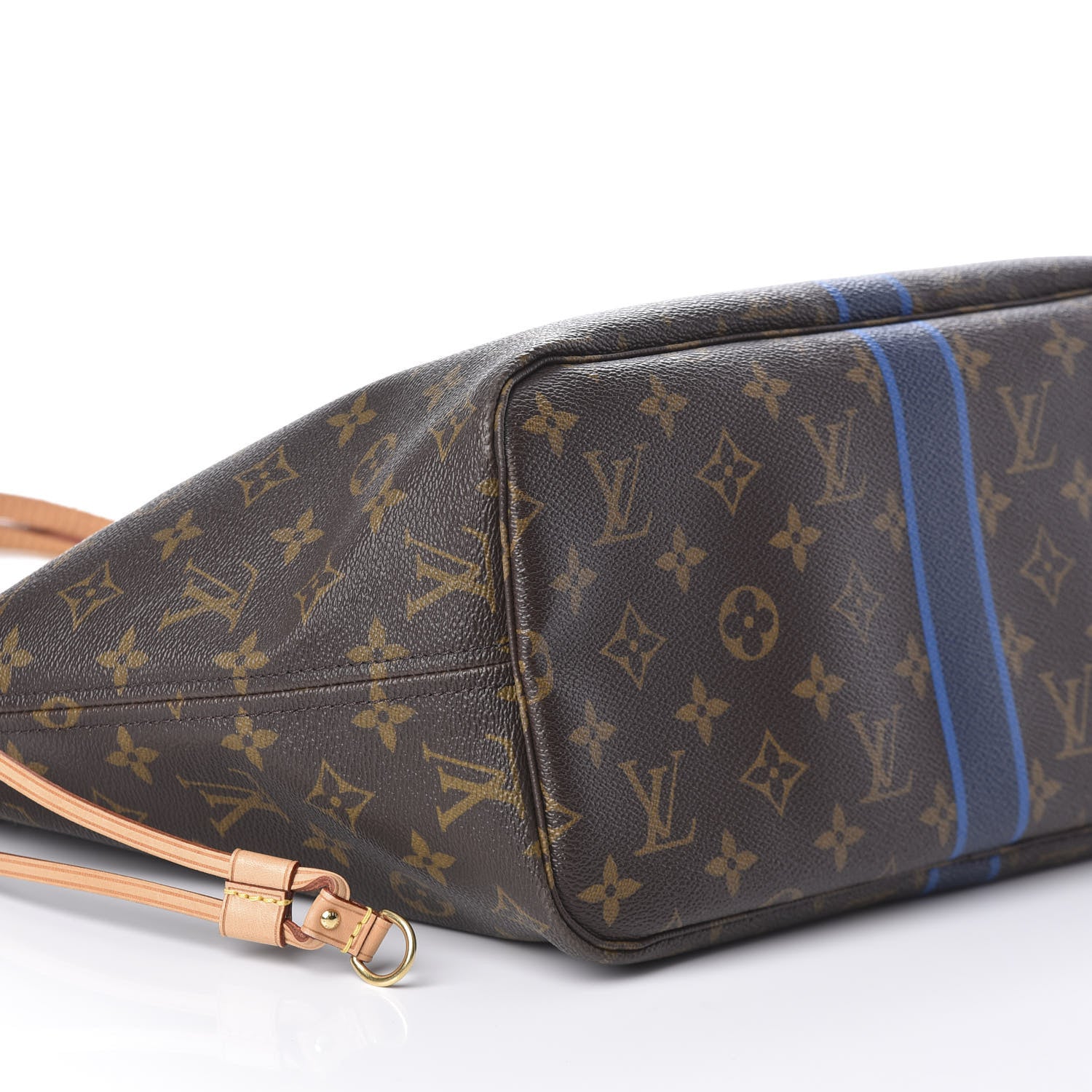 Louis Vuitton Monogram My LV Heritage Neverfull MM Blue Marine Blue Clair 8 of 9