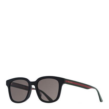 Gucci Square Eye GG Web Sunglasses GG0417SK Black 1 of 7