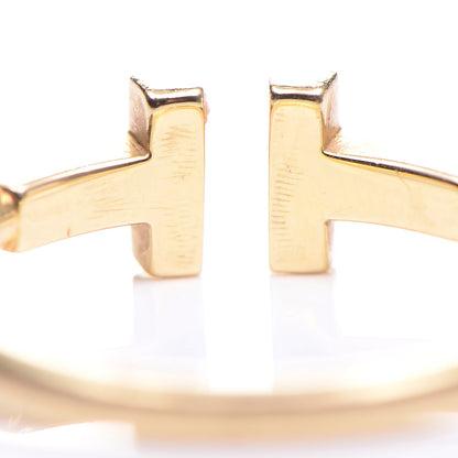 Tiffany 18K Yellow Gold T Wire Ring 49 4.75 4 of 6