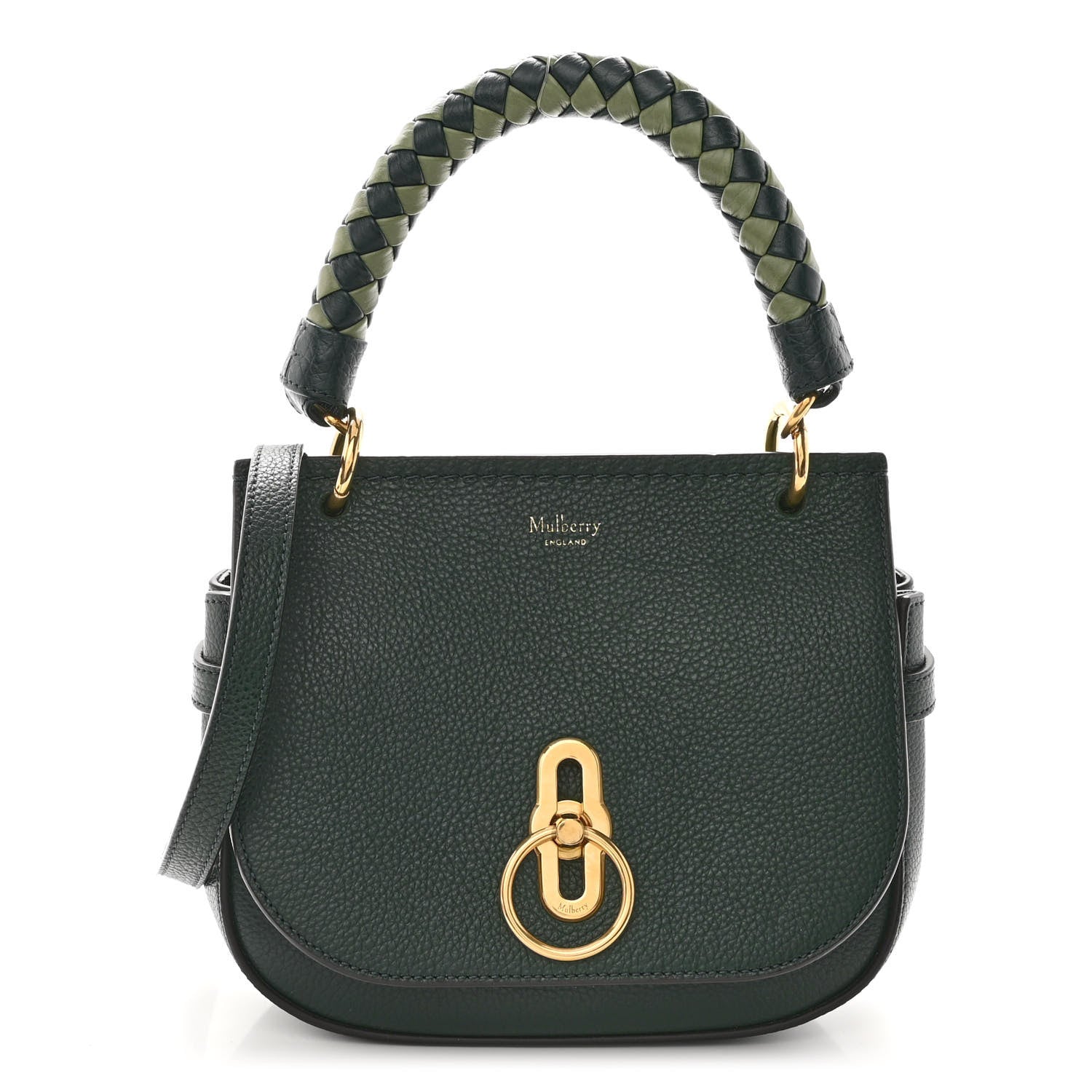 Mulberry Calfskin Small Amberley Satchel 1 of 9