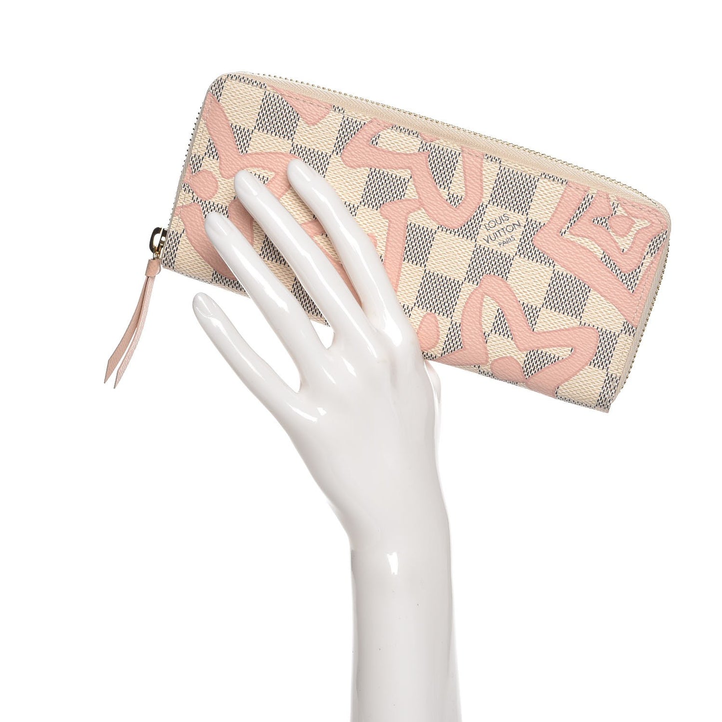 Damier Azur Tahitienne Clemence Wallet
