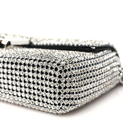 Marc Jacobs The Rhinestone J Marc Mini Shoulder Bag Silver 10 of 10