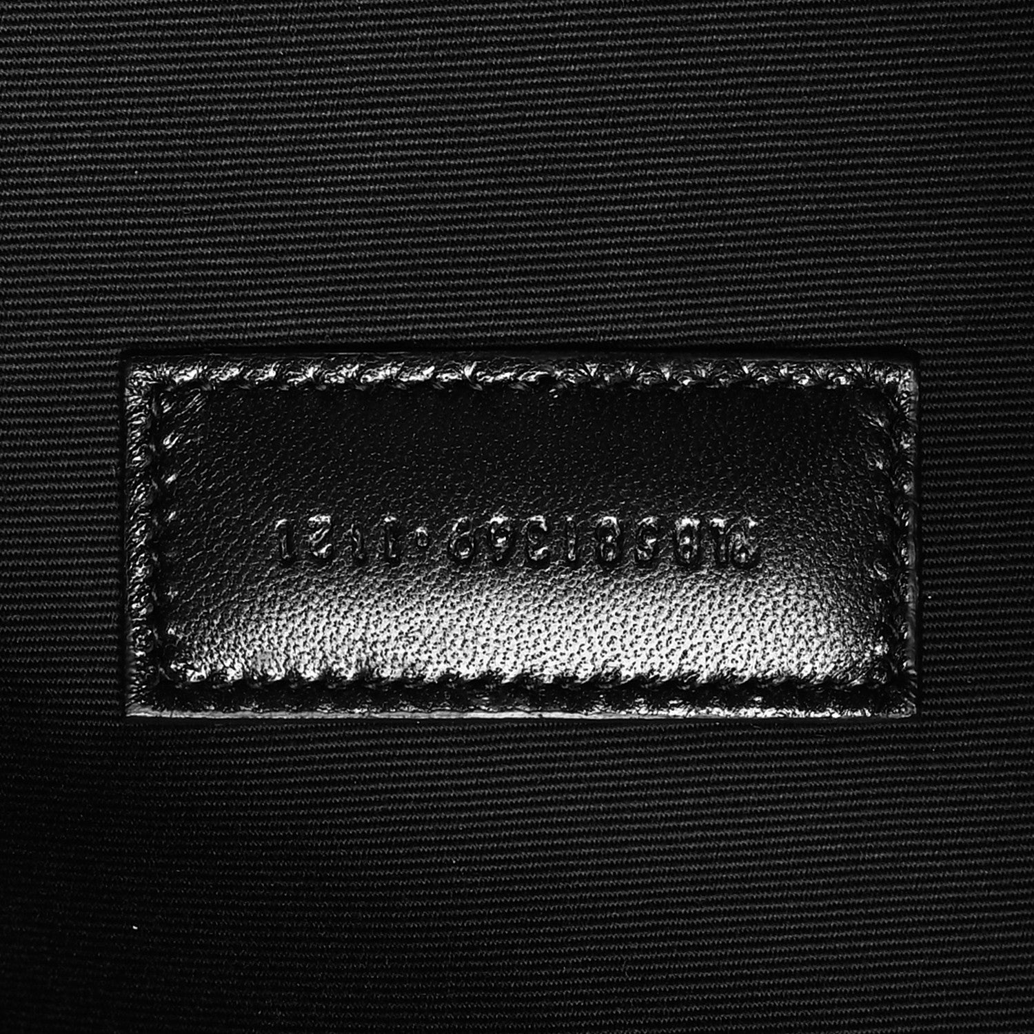 Saint Laurent Vitello Rive Gauche Zipped Pouch Black 7 of 10
