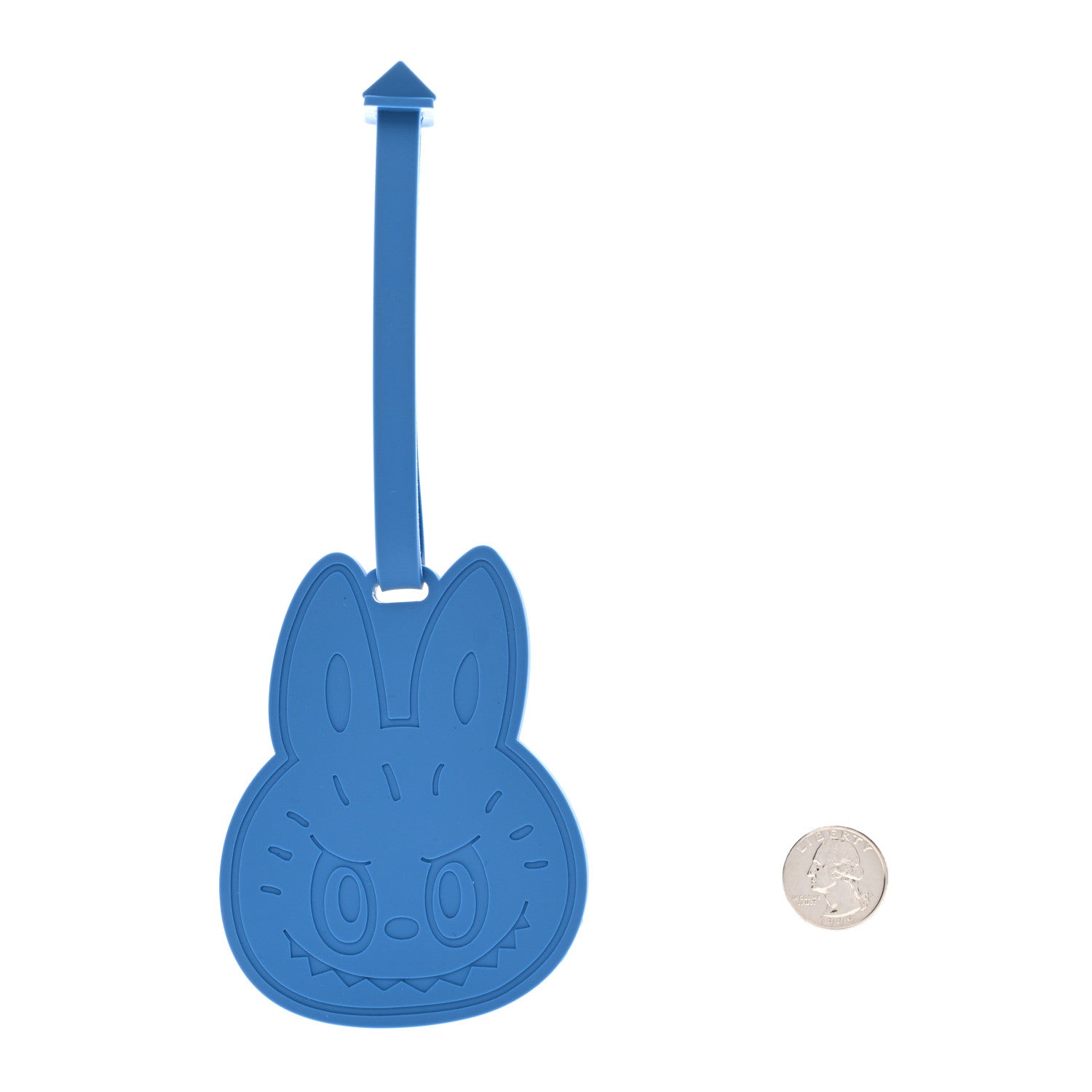 Moynat X KASING LUNG Rubber Labubu Bag Charm Blue 1807950