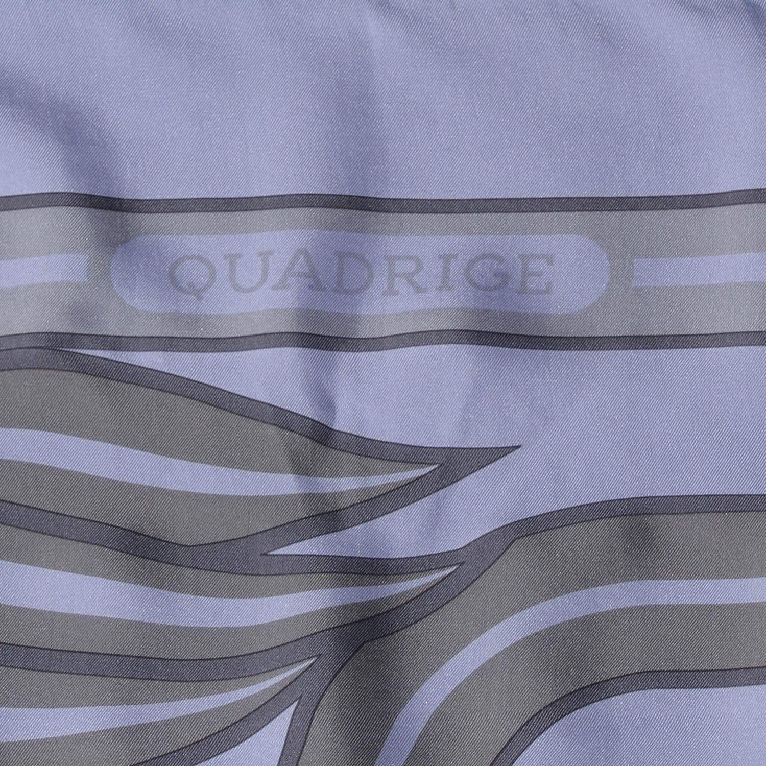 Hermes Silk Dip Dyed Quadrige Scarf 140 Lilac Gris Chartreuse 4 of 7