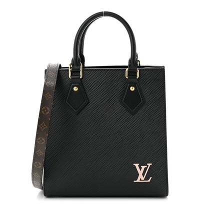 Louis Vuitton Epi Sac Plat BB Black 1 of 9