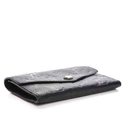 Louis Vuitton Empreinte Compact Curieuse Wallet Black 4 of 8