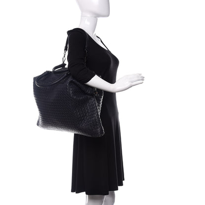 Bottega Veneta Nappa Intrecciato Maxi Convertible Tote Tourmaline 2 of 12