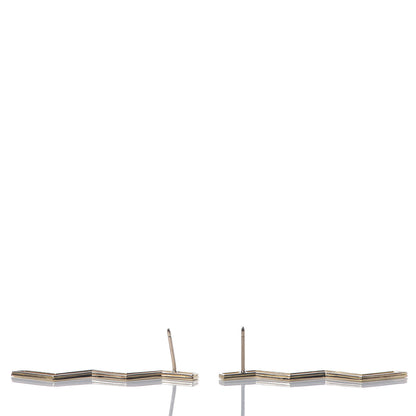 Tiffany 18K Yellow Gold Paloma Picasso Zig Zag Earrings 3 of 6