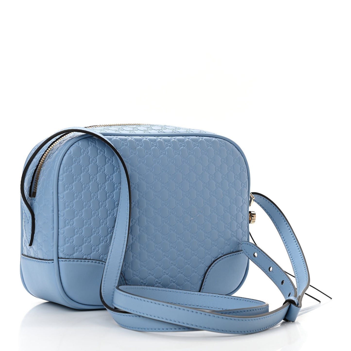 Microguccissima Mini Bree Messenger Bag Mineral Blue