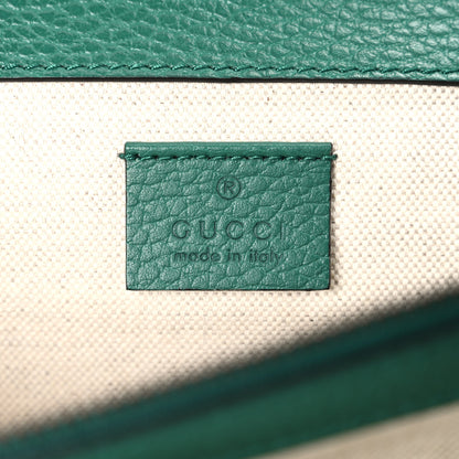 Gucci Pebbled Calfskin Small Dionysus Shoulder Bag Emerald 6 of 10
