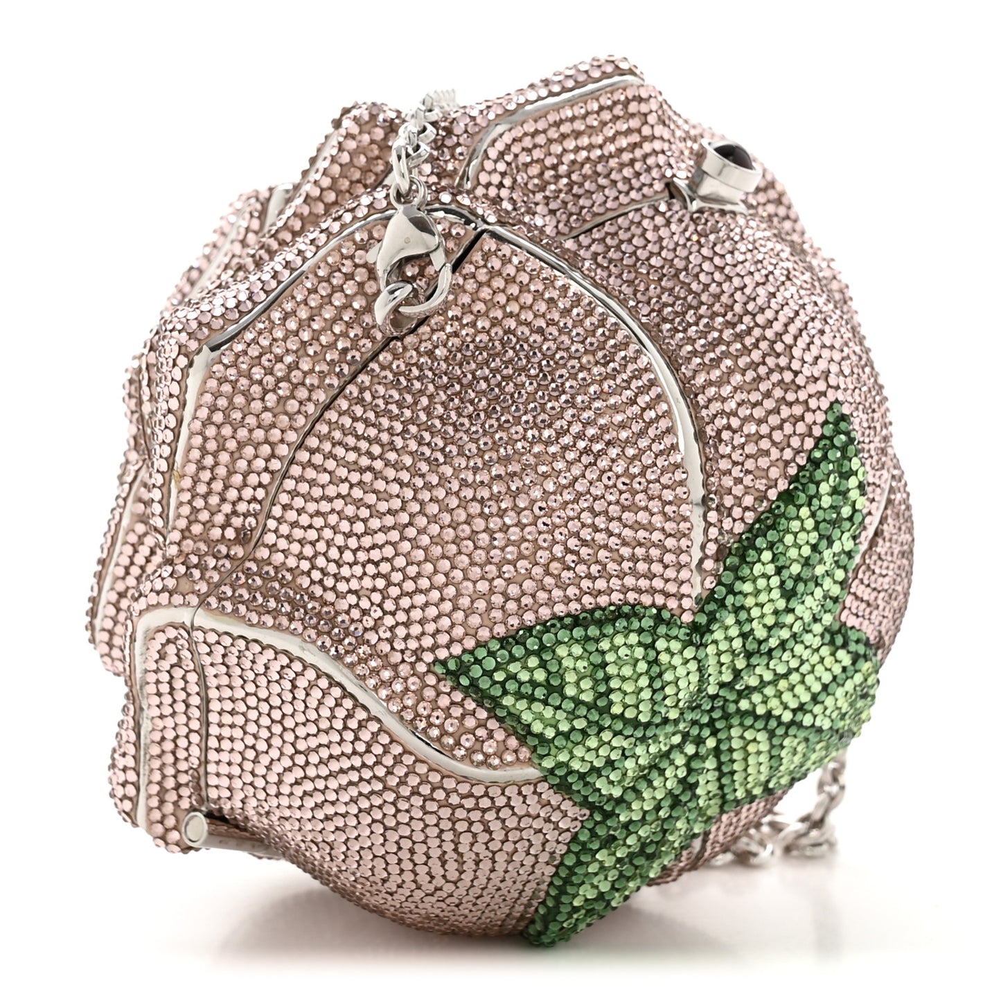 Crystal Rose Minaudiere Clutch