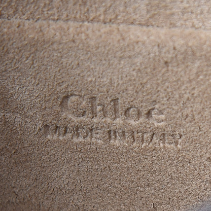 Chloe Calfskin Suede Medium Nile Bracelet Bag Caramel 8 of 8