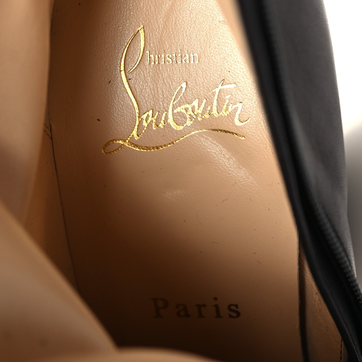 Christian Louboutin Calfskin Levitibootie 100 Booties 39.5 Black 7 of 7