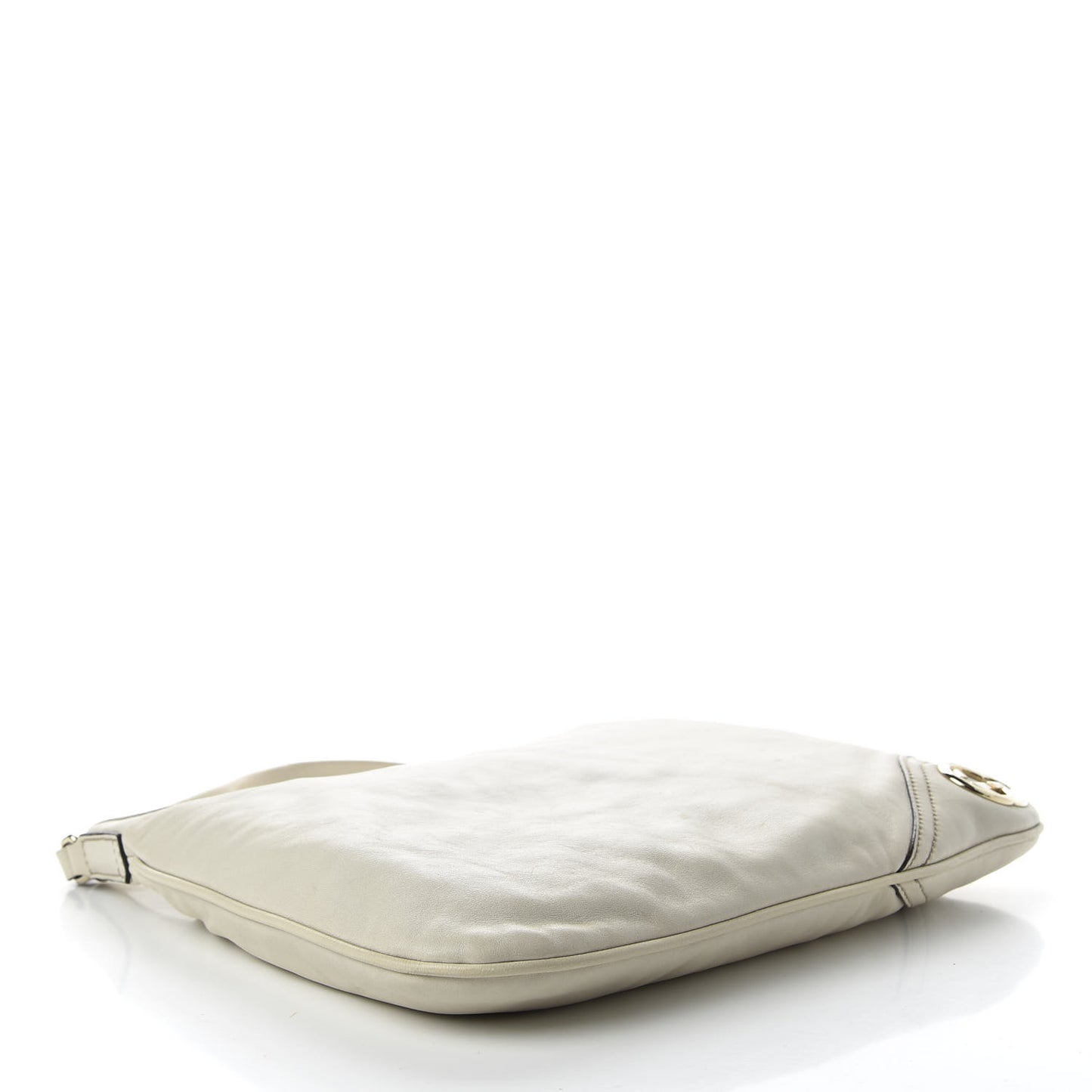 Calfskin Medium New Britt Hobo Off White