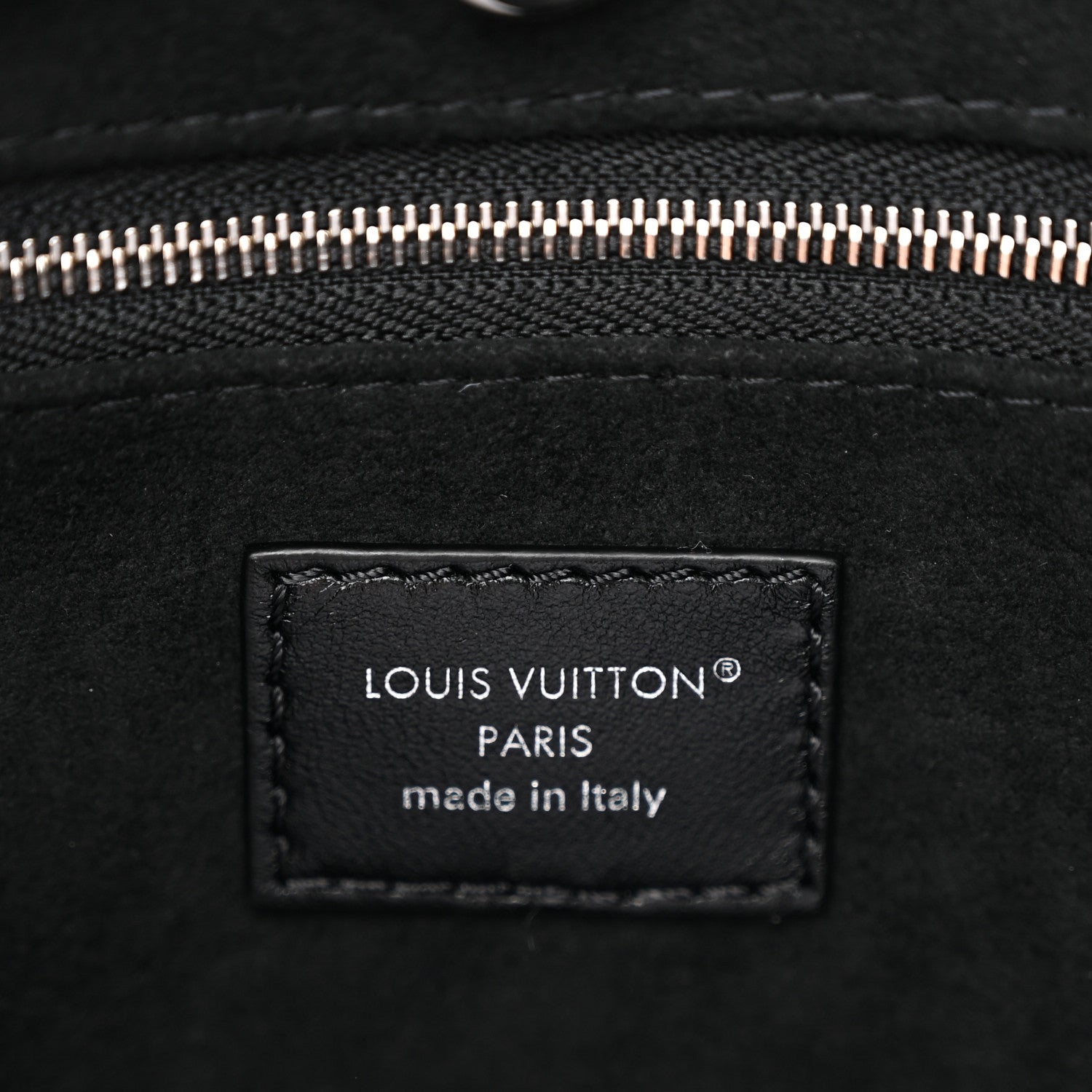 Louis Vuitton Lambskin CarryAll Cargo Vibe PM Black 6 of 9