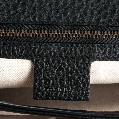 Gucci Cellarius Calfskin GG Marmont Shoulder Bag Black 6 of 7