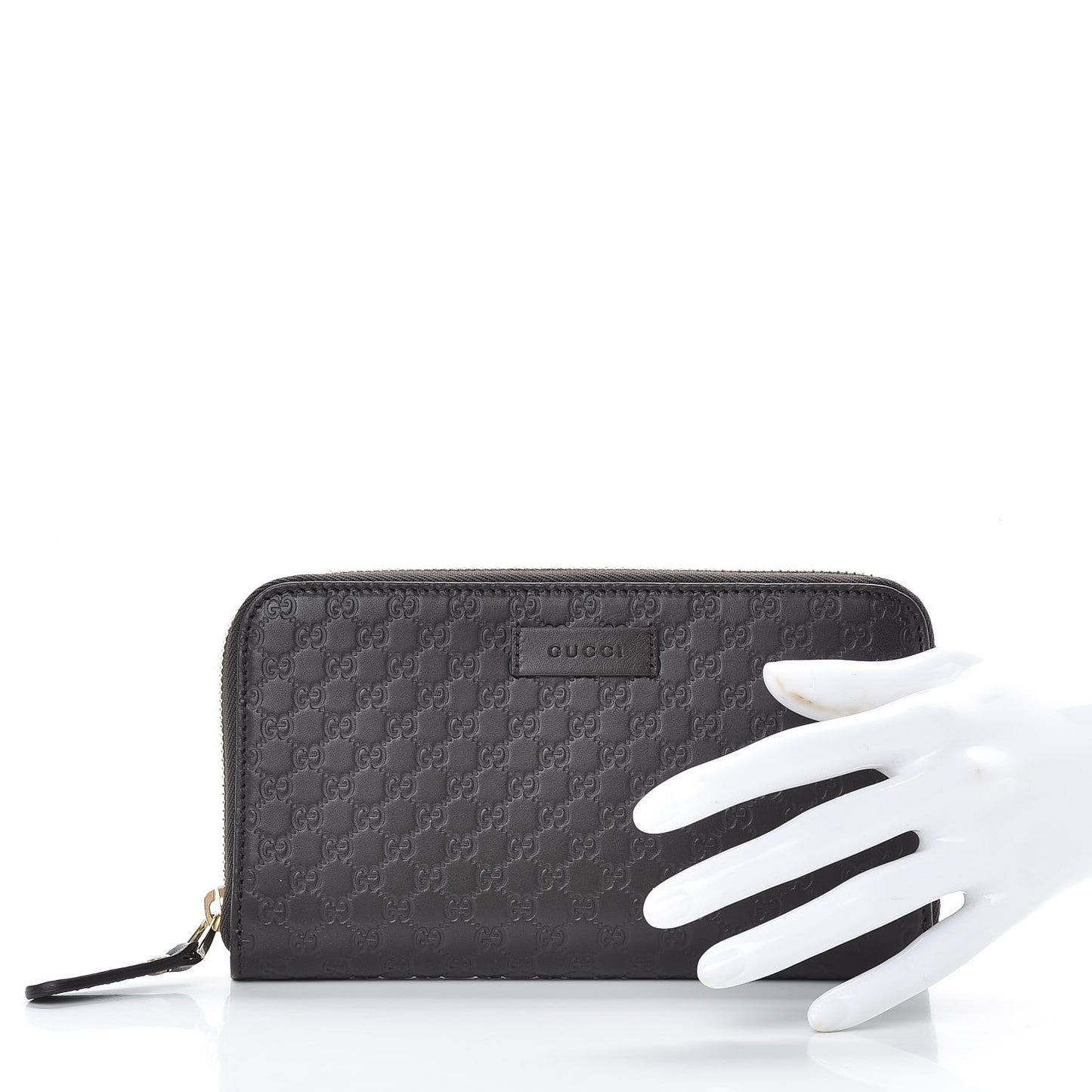 Microguccissima Zip Around Wallet Testa di Moro