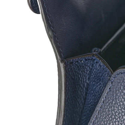 Louis Vuitton Grained Calfskin Vivienne NM Blue Marine 16 of 18