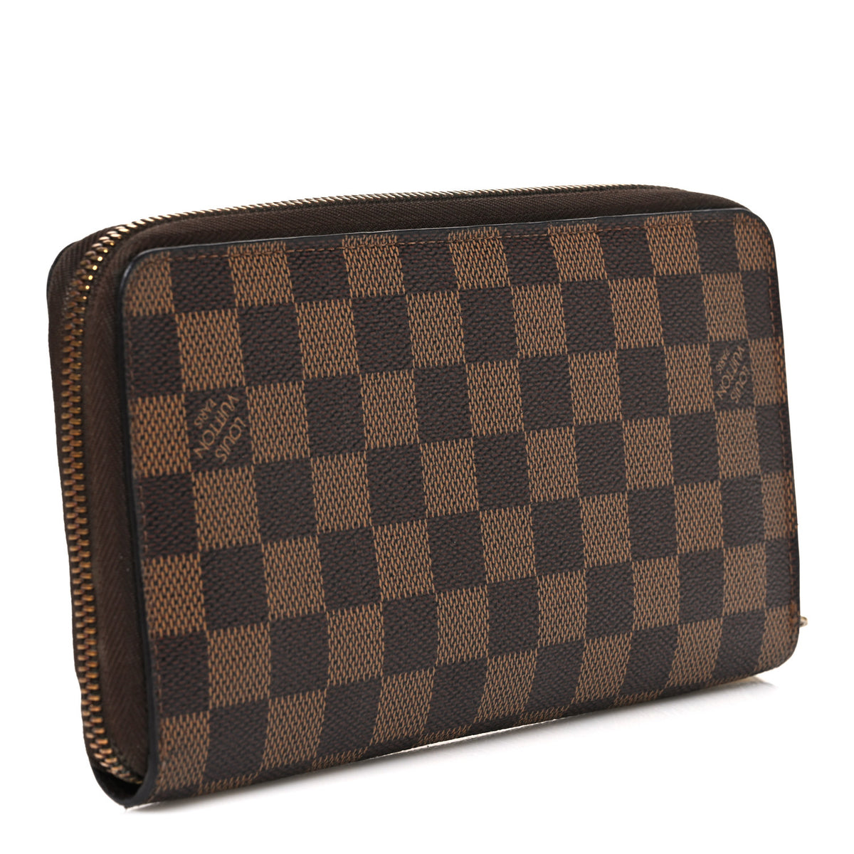 Louis Vuitton Damier Ebene Zippy Organizer Wallet 3 of 11