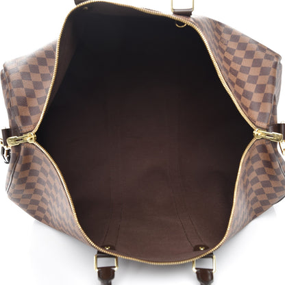 Louis Vuitton Damier Ebene Keepall Bandouliere 55 5 of 7
