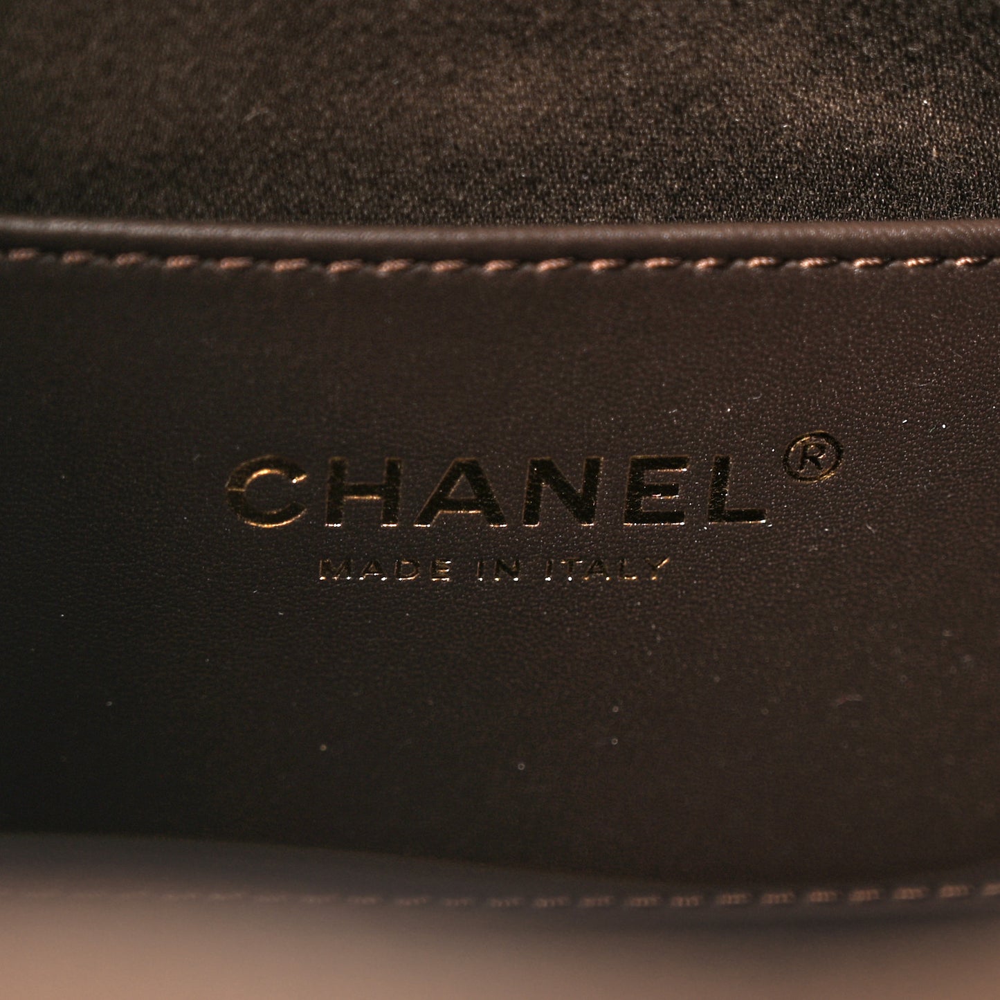 Suede Quilted Small Chanel 25 Handbag Dark Brown