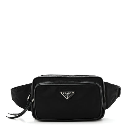 Prada Re-Nylon Saffiano Belt Bag L Black 1 of 11
