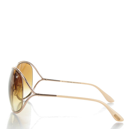 Tom Ford Miranda Crossover Sunglasses TF130 Gold 2 of 6