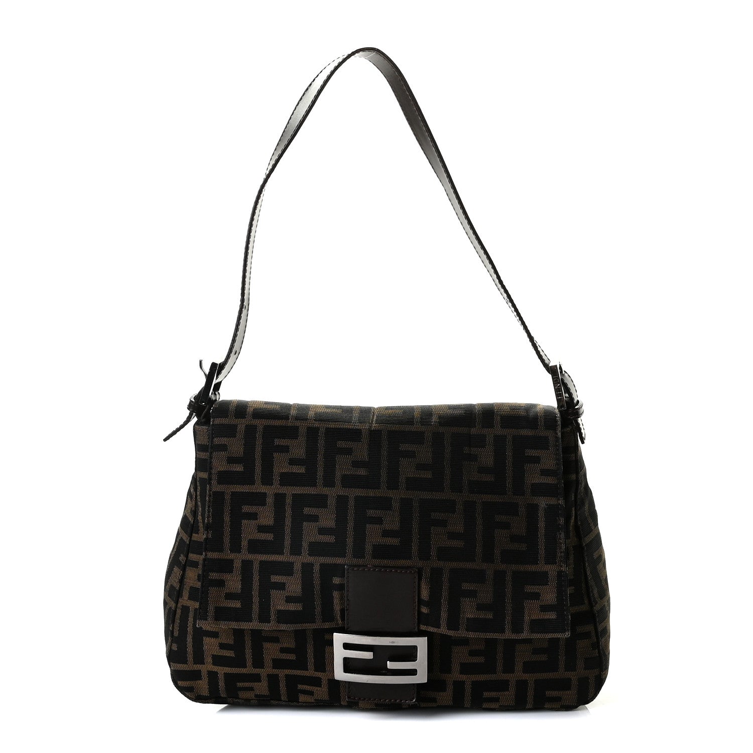 Fendi Zucca Mama Baguette Tobacco 1 of 14