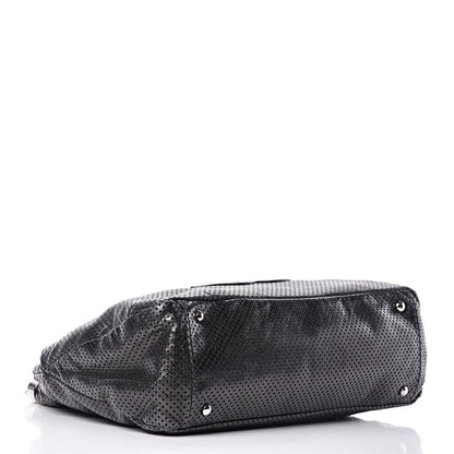 Chanel Calfskin Rodeo Drive Hobo Black 4 of 10