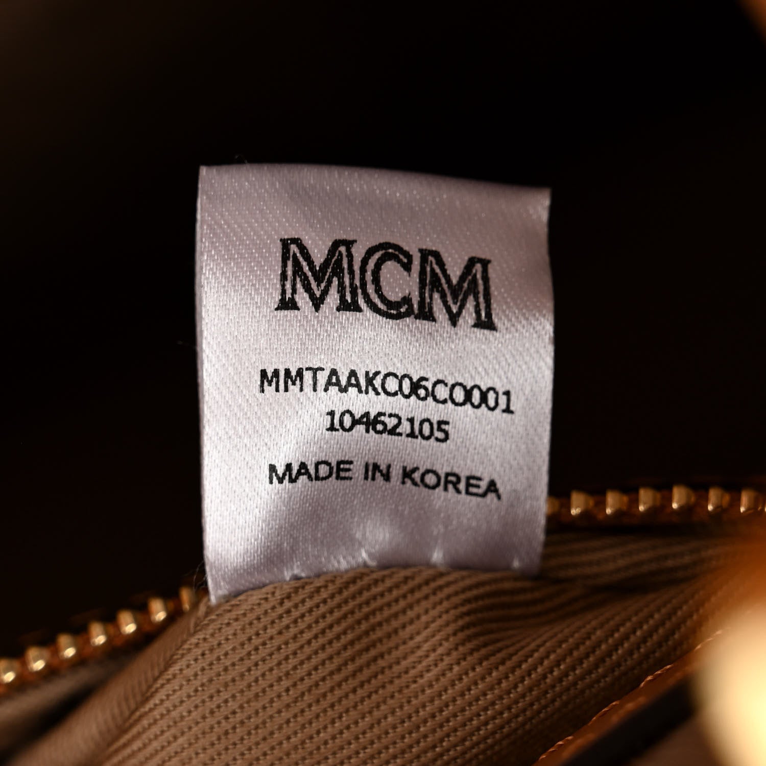 MCM Visetos Klassik Tote Cognac 7 of 13