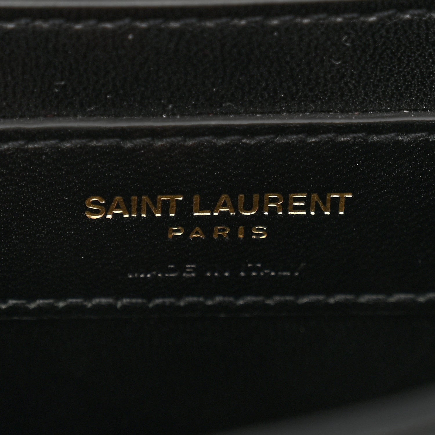 Saint Laurent Calfskin Mixed Matelasse Triquilt Small Monogram Satchel Black 6 of 14
