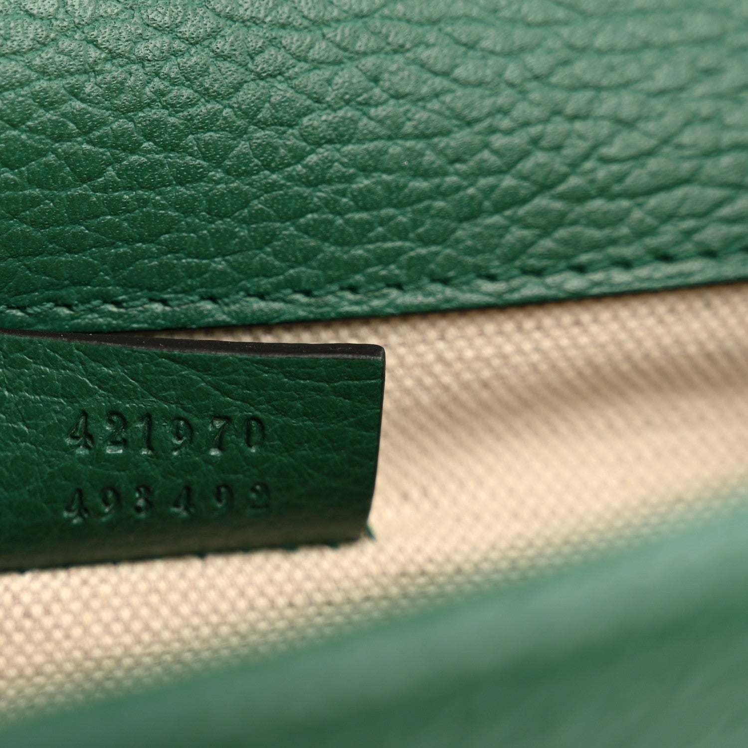 Gucci Calfskin Mini Dionysus Shoulder Bag Emerald 7 of 12