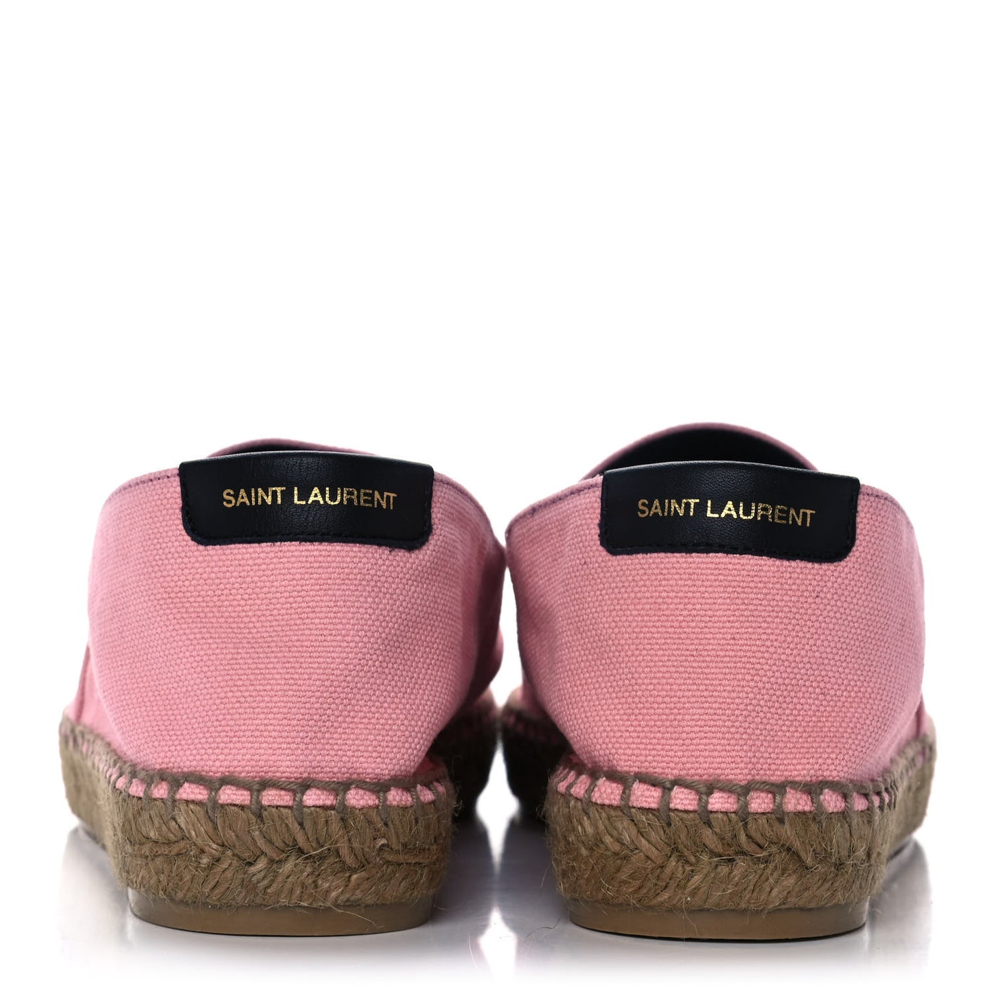 Canvas Elba Light Logo Embroidered Espadrilles 36 Pink