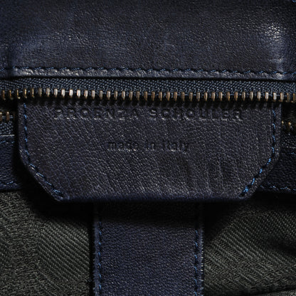 Proenza Schouler Lambskin PS1 Medium Satchel Midnight 7 of 13